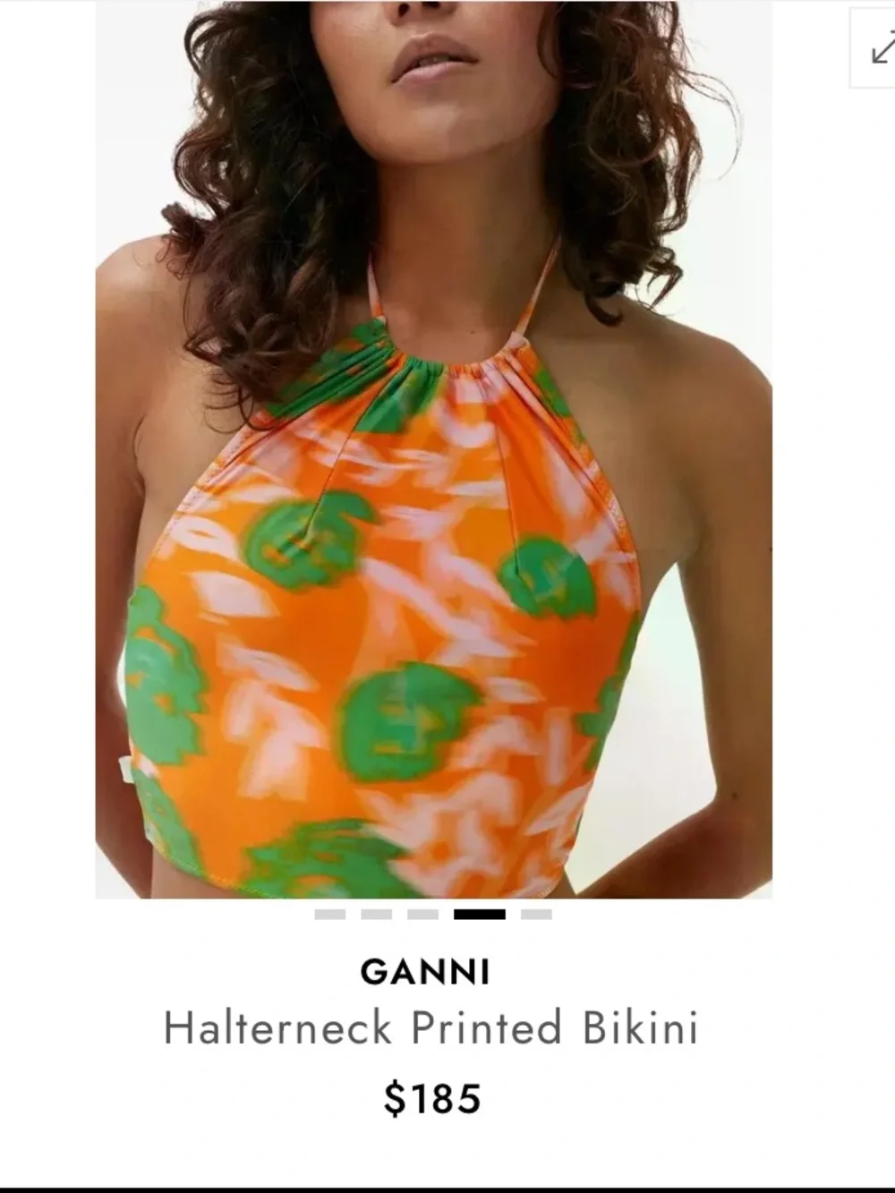 Ganni colorful partial